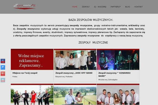 Site using Scroll to Top Button plugin