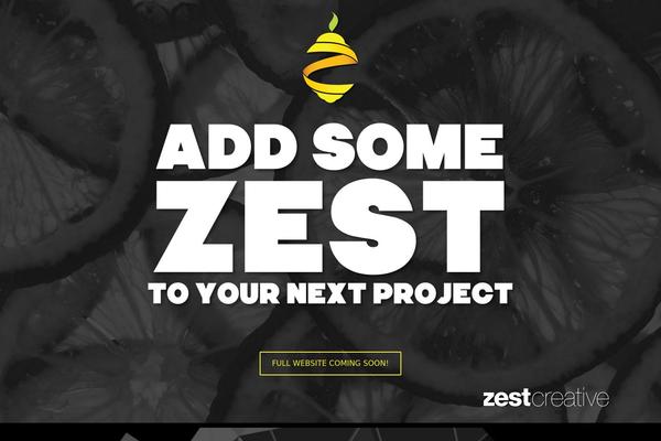 zest-creative.com site used Zest