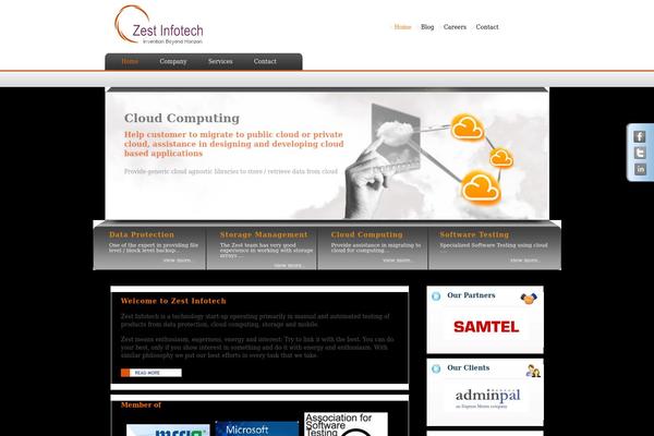 MT white theme site design template sample