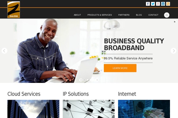 Globax theme site design template sample