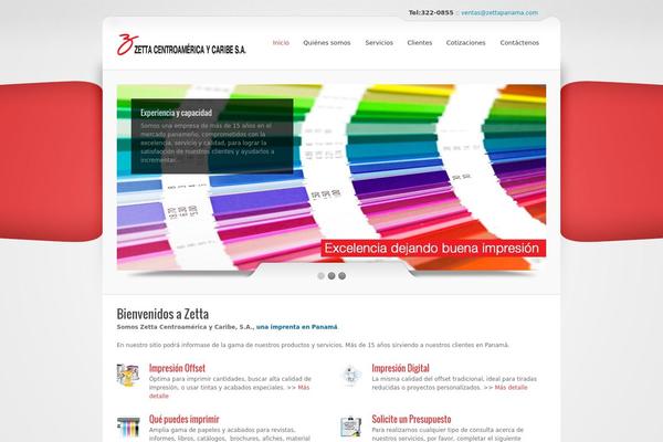 Acens theme site design template sample
