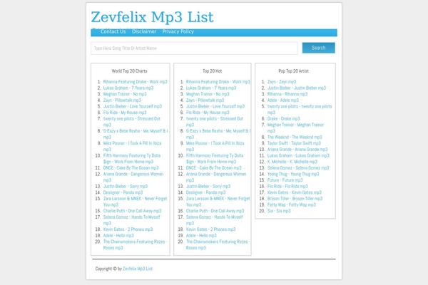 zevfelix.com site used Meroa