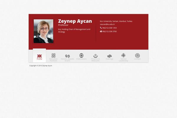 zeynepaycan.net site used Zwin