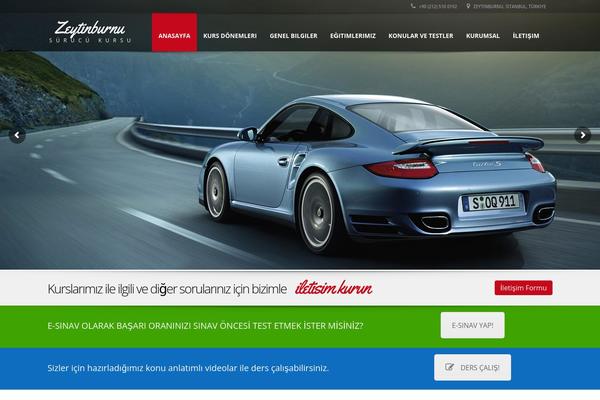 Automotive Car Dealership Business WordPress Theme theme site design template sample