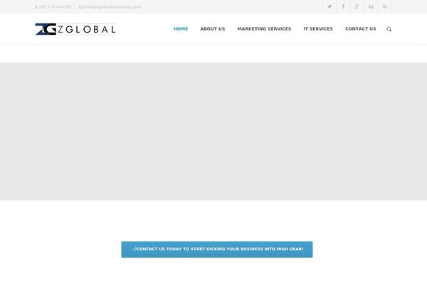 Durus theme site design template sample