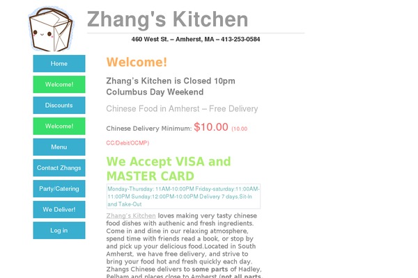 zhangkitchen.com site used Emptiness