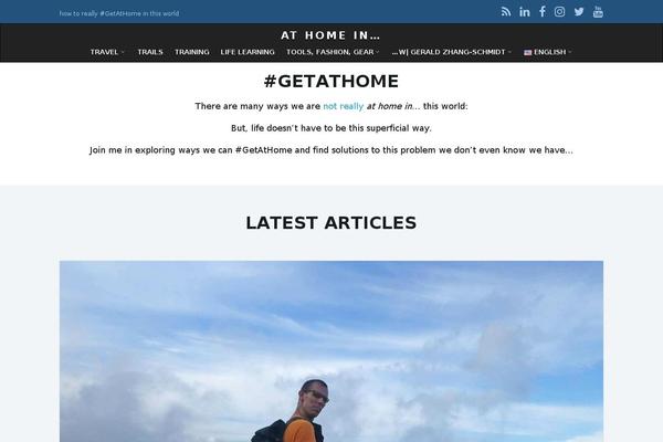Björk theme site design template sample