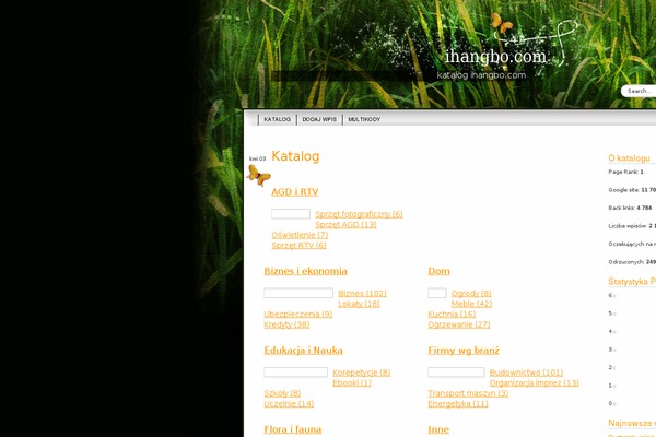 Greener Side theme site design template sample