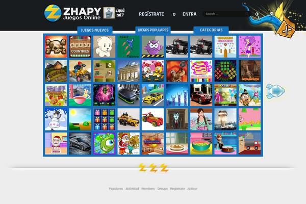 zhapy.com site used Spacebox