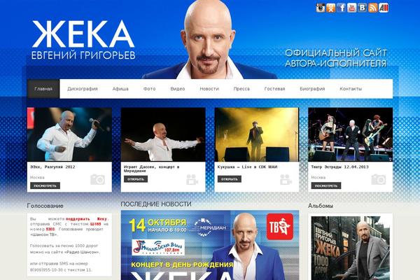 Acoustic theme site design template sample
