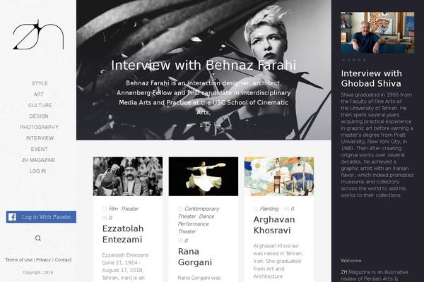 Sleek theme site design template sample