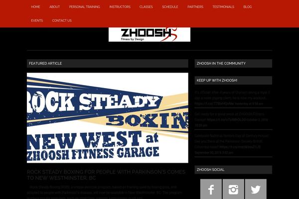 Magazine Pro theme site design template sample