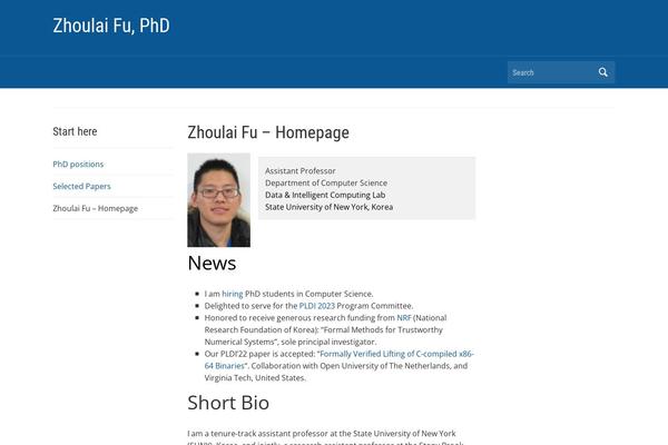 Site using papercite plugin