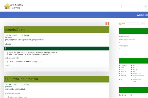 Site using Wp-githuber-md plugin