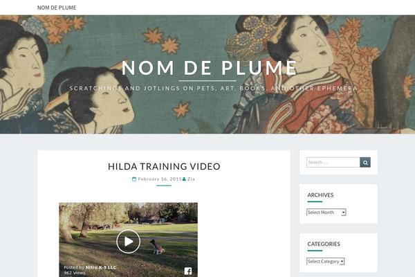 Decode theme site design template sample