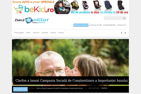 ziarulmotilor.ro site used Hello Elementor