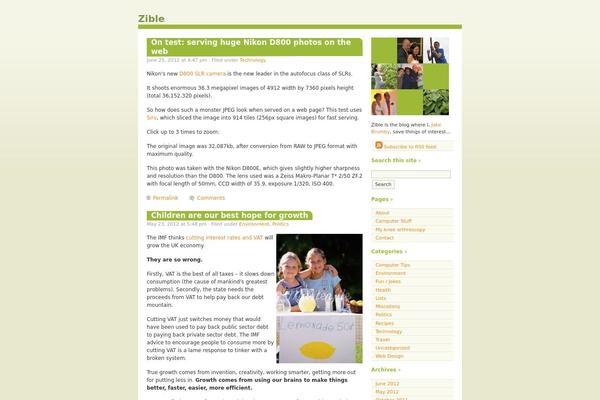 Almost Spring theme site design template sample