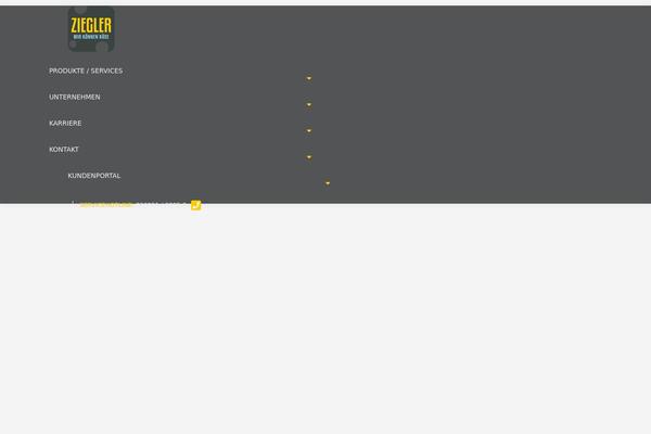 The7 theme site design template sample