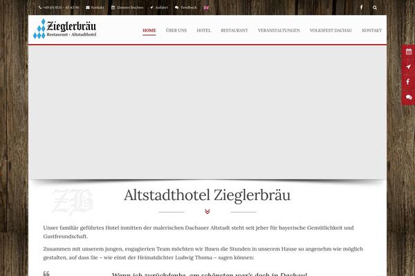 Pronto theme site design template sample