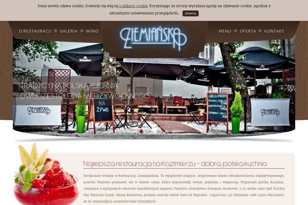 ziemianska.pl site used Toolbox