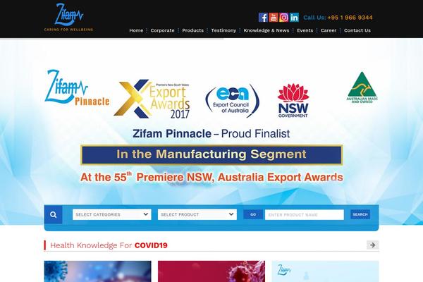 zifammyanmar.com site used Zifam