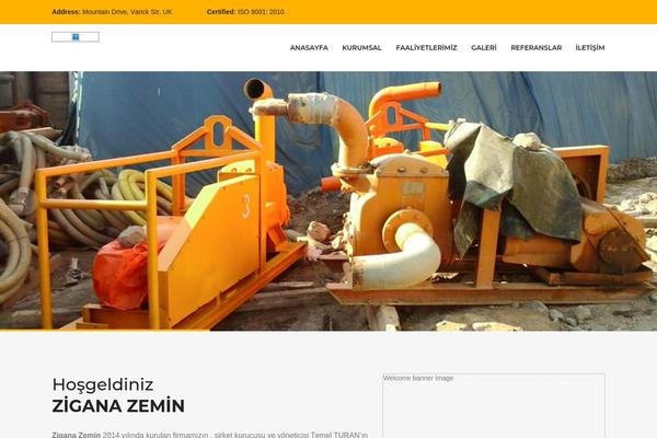 Sanat theme site design template sample