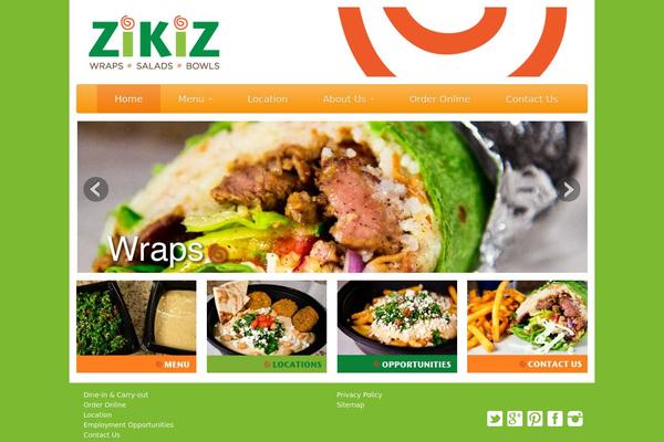 PageLines theme site design template sample