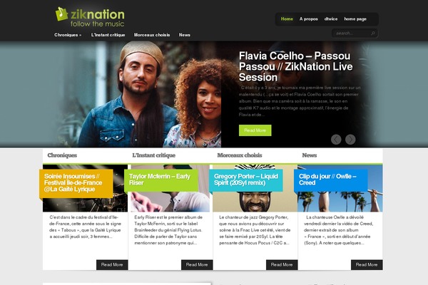 ziknation.com site used Binder PRO