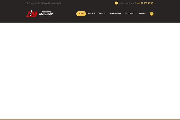 MoveMe theme site design template sample