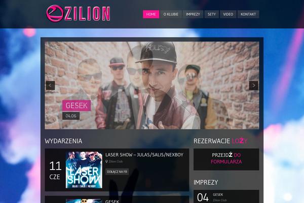zilionclub.pl site used Clubber