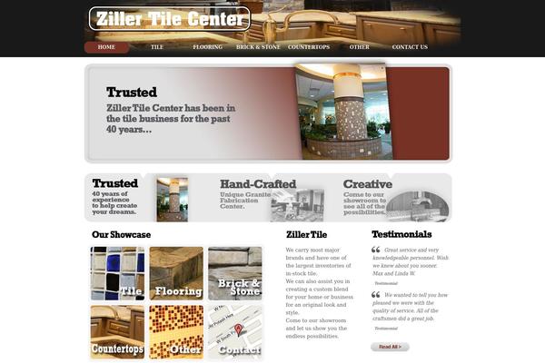Blue-rooster theme site design template sample