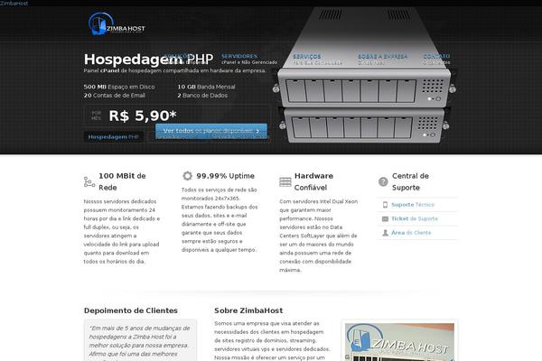 Rackhost theme site design template sample