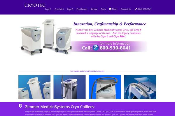 Salient theme site design template sample