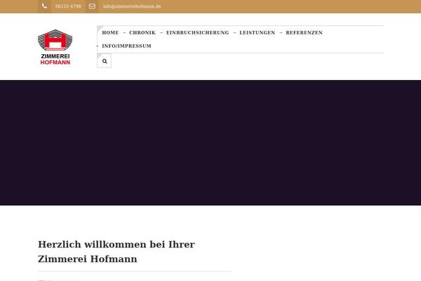 zimmereihofmann.de site used Tm-wood-worker