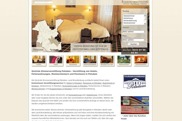 Site using WordPress Content Slide plugin