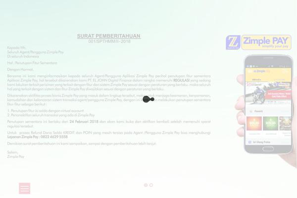 Zerif Lite theme site design template sample