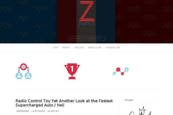 Treeson theme site design template sample