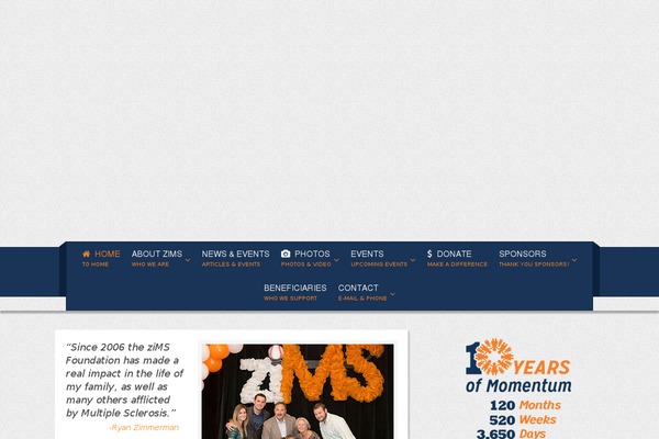 Site using Radykal-fancy-gallery plugin