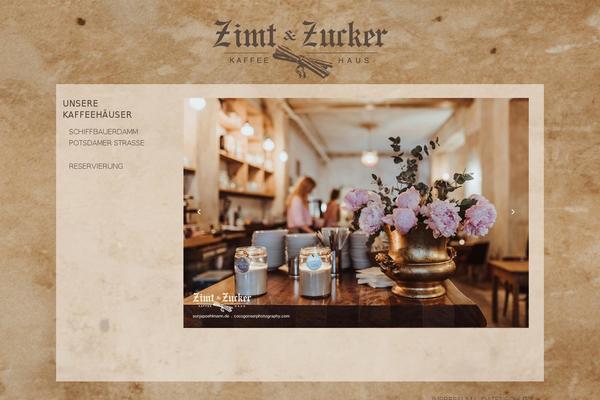NUVO theme site design template sample