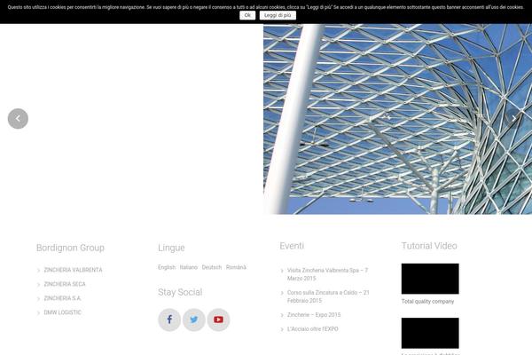 Zephyr theme site design template sample