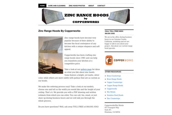 Coraline theme site design template sample