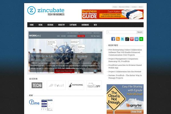 Site using Section Widget plugin