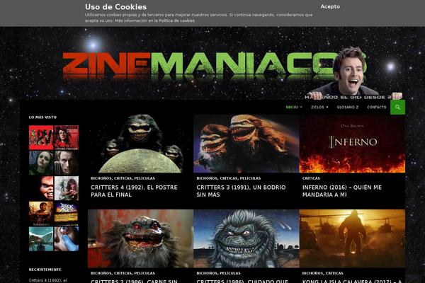 Site using Shortcode-imdb plugin