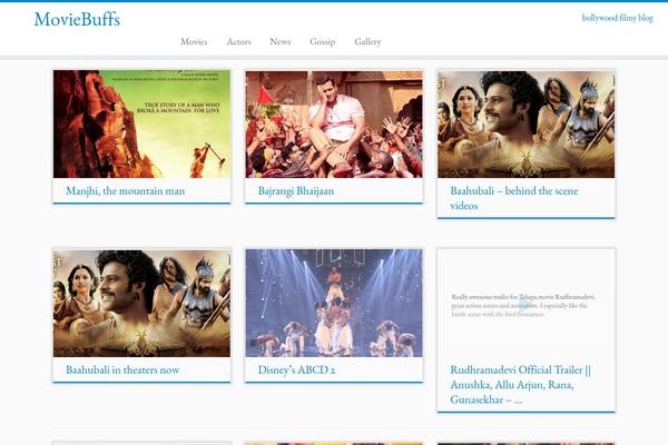 Customizr theme site design template sample
