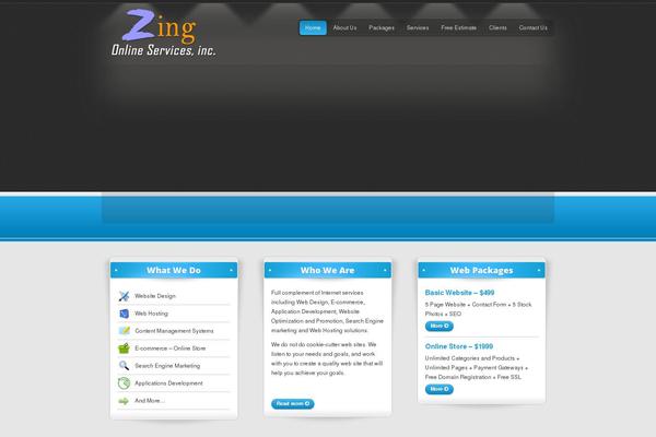 Ultrawebstudio theme site design template sample