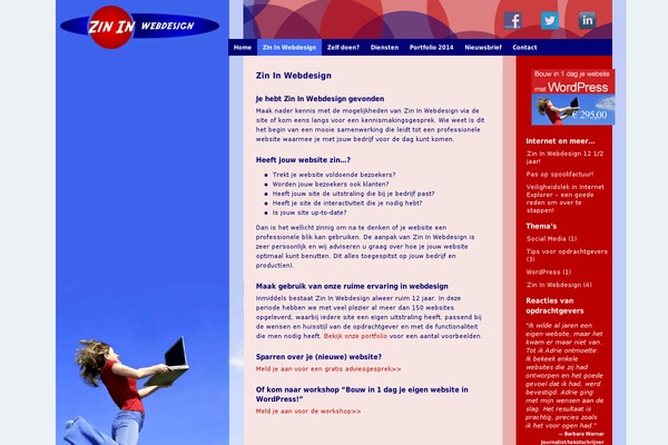 zininwebdesign.nl site used Blocksy