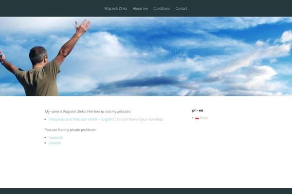 Vertex theme site design template sample