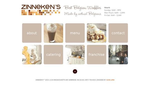 Sydney theme site design template sample