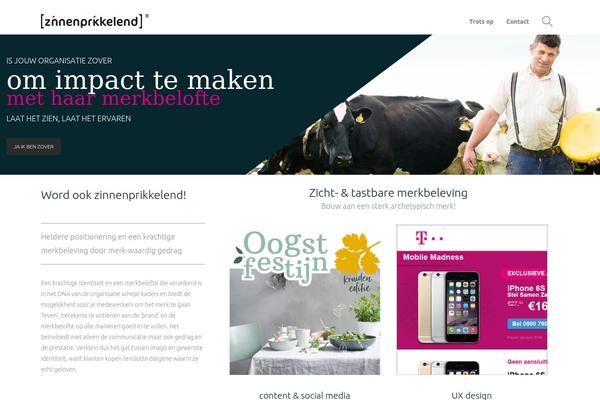 Jevelin-child theme site design template sample