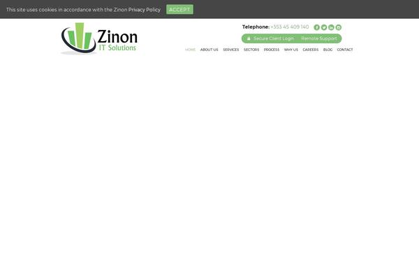 zinoncloud.ie site used Coworking_child